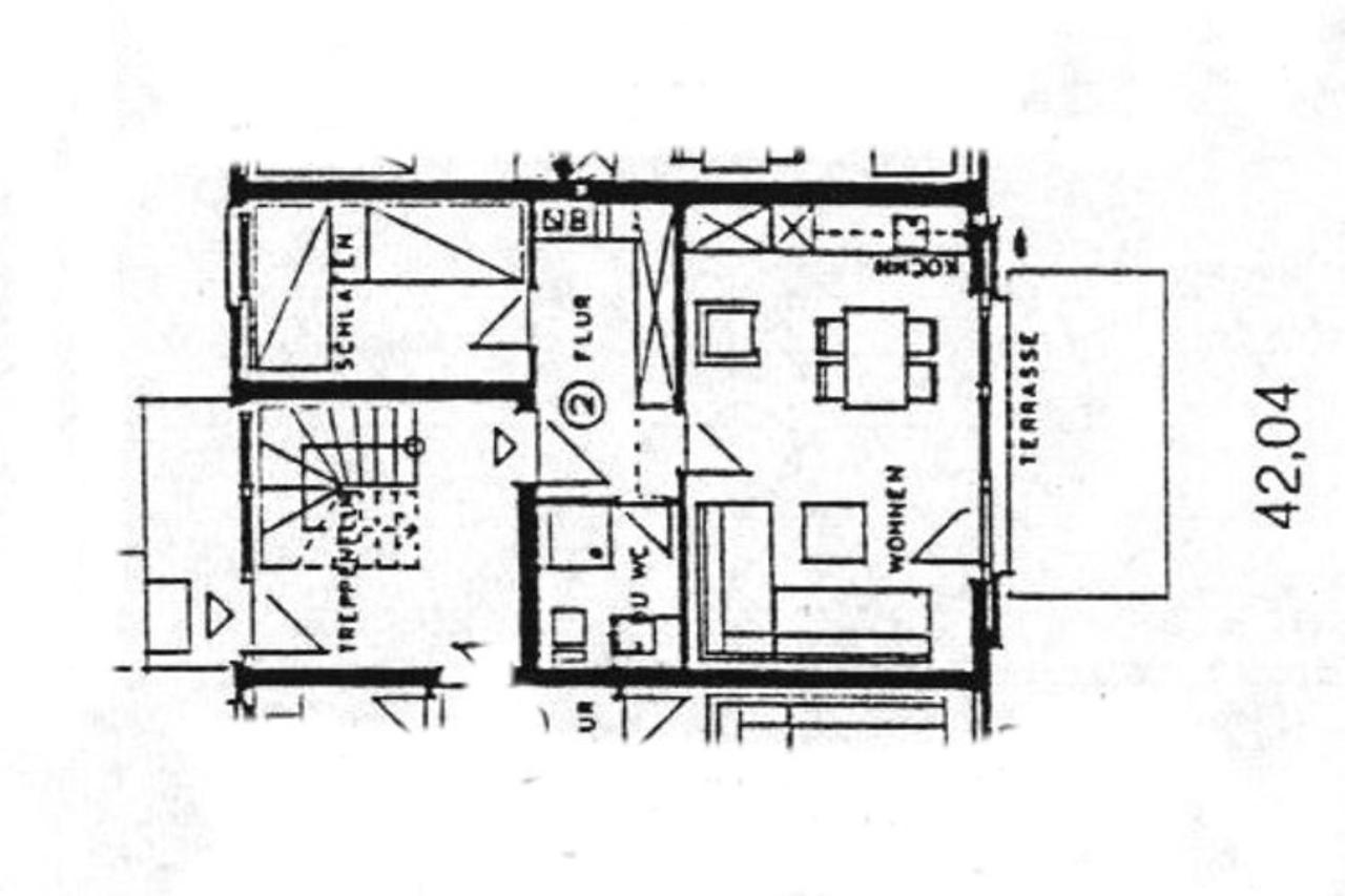 Apartmán Waldstrasse 19A, Whg 22, Feriendomizil Am Suedstra Wyk auf Föhr Exteriér fotografie